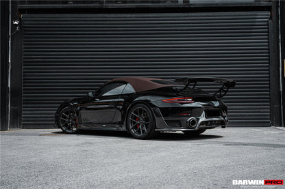 2011-2019 Porsche 991 Carrera Convertible BKSS Style Wing - Carbonado
