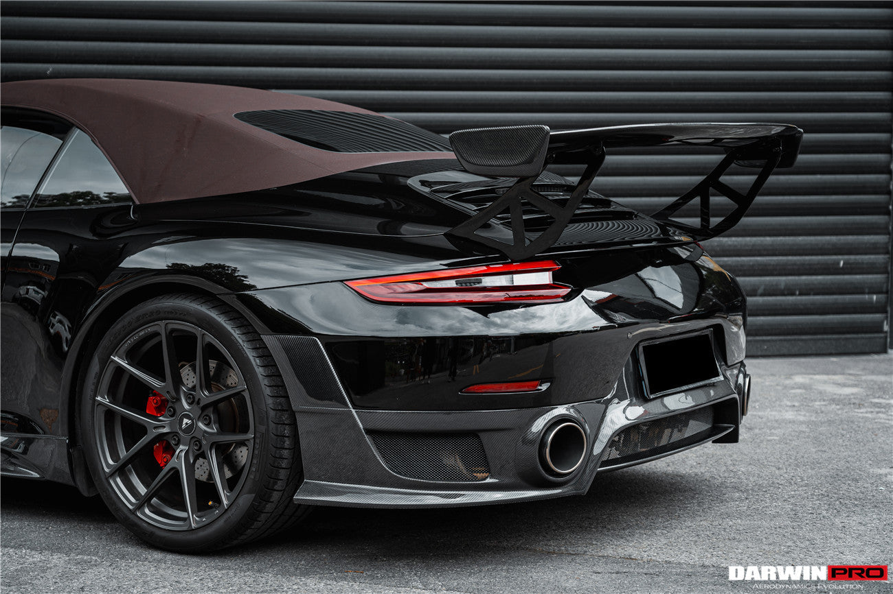 2012-2015 Porsche 911 991.1 Carrera/S GT2RS Style Rear Bumper ( Need Change 991.2 Tailight) - DarwinPRO Aerodynamics