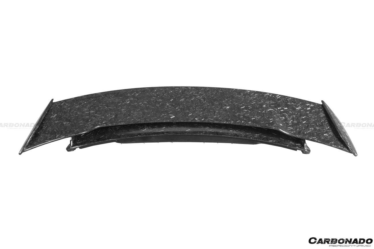 2010-2015 Mercedes Benz W197 SLS AMG BKSS Style Carbon Fiber Trunk Spoiler - Carbonado Aero