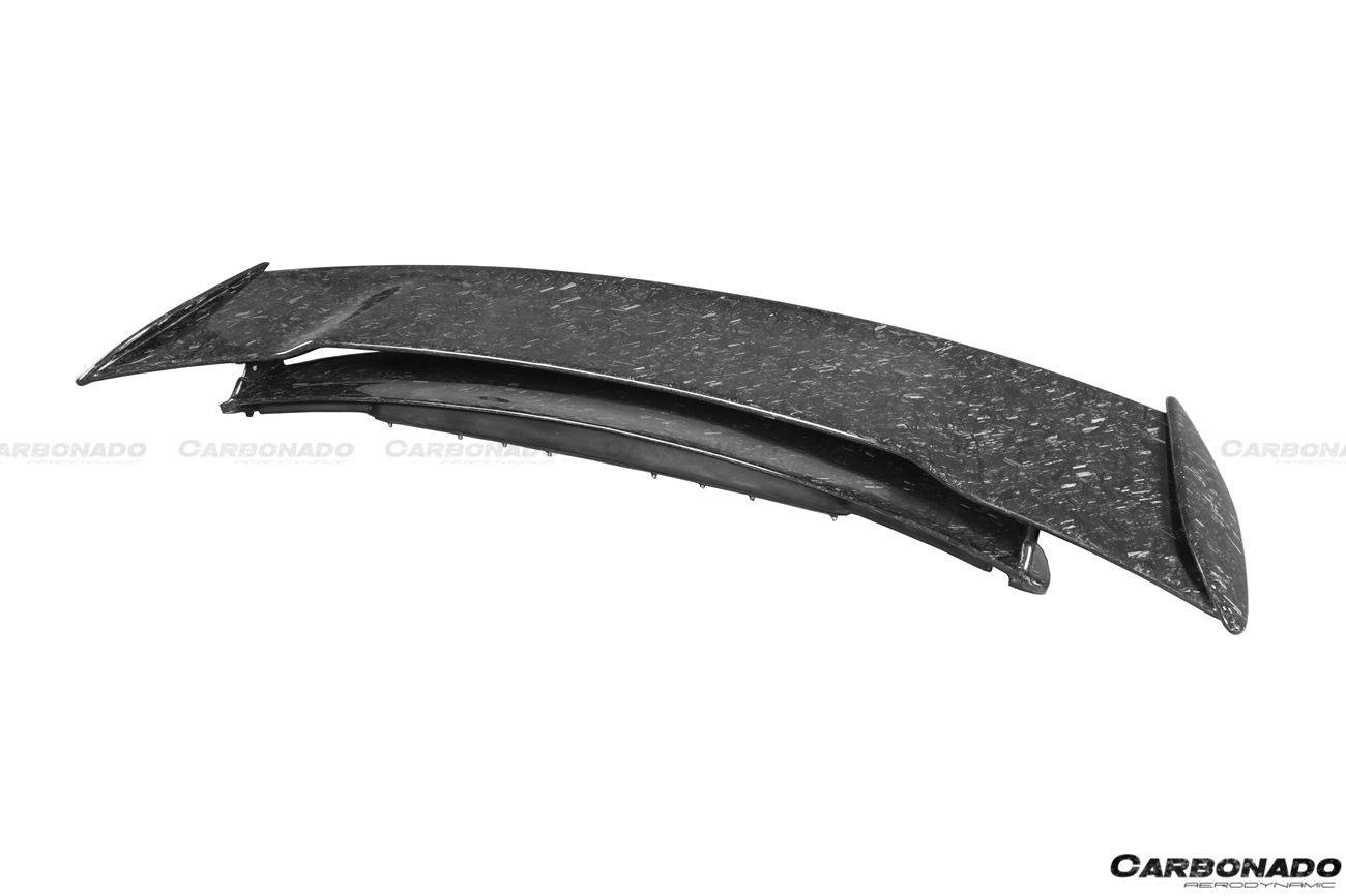2010-2015 Mercedes Benz W197 SLS AMG BKSS Style Carbon Fiber Trunk Spoiler - Carbonado Aero