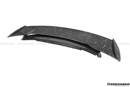 2010-2015 Mercedes Benz W197 SLS AMG BKSS Style Carbon Fiber Trunk Spoiler - Carbonado Aero