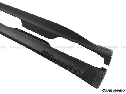 2015-2017 Mercedes Benz AMG GT/GTS OEM Style Carbon Fiber Skirts Splitters - Carbonado Aero