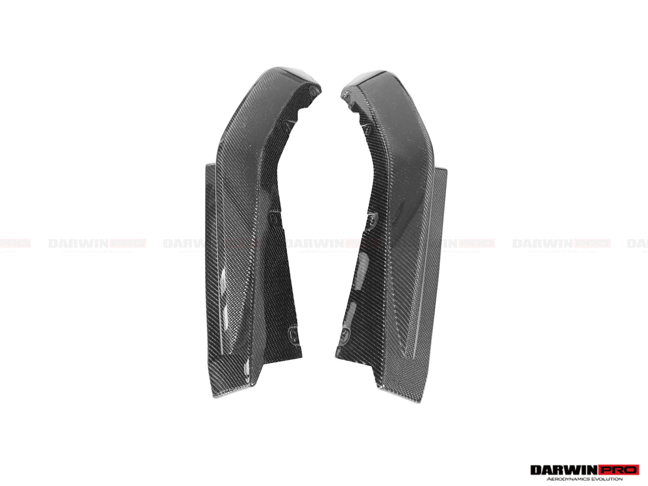 2021-UP BMW M3 G80 OE Style Carbon Fiber Rear Caps - DarwinPRO Aerodynamics