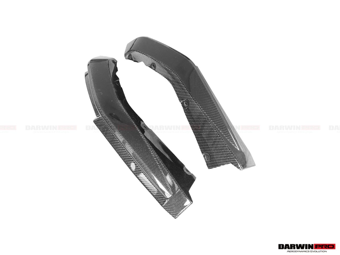 2021-UP BMW M3 G80 OE Style Carbon Fiber Rear Caps - DarwinPRO Aerodynamics
