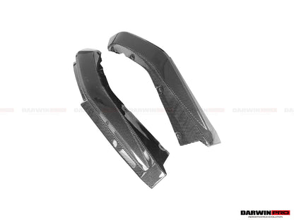 2021-UP BMW M3 G80 OE Style Carbon Fiber Rear Caps - DarwinPRO Aerodynamics