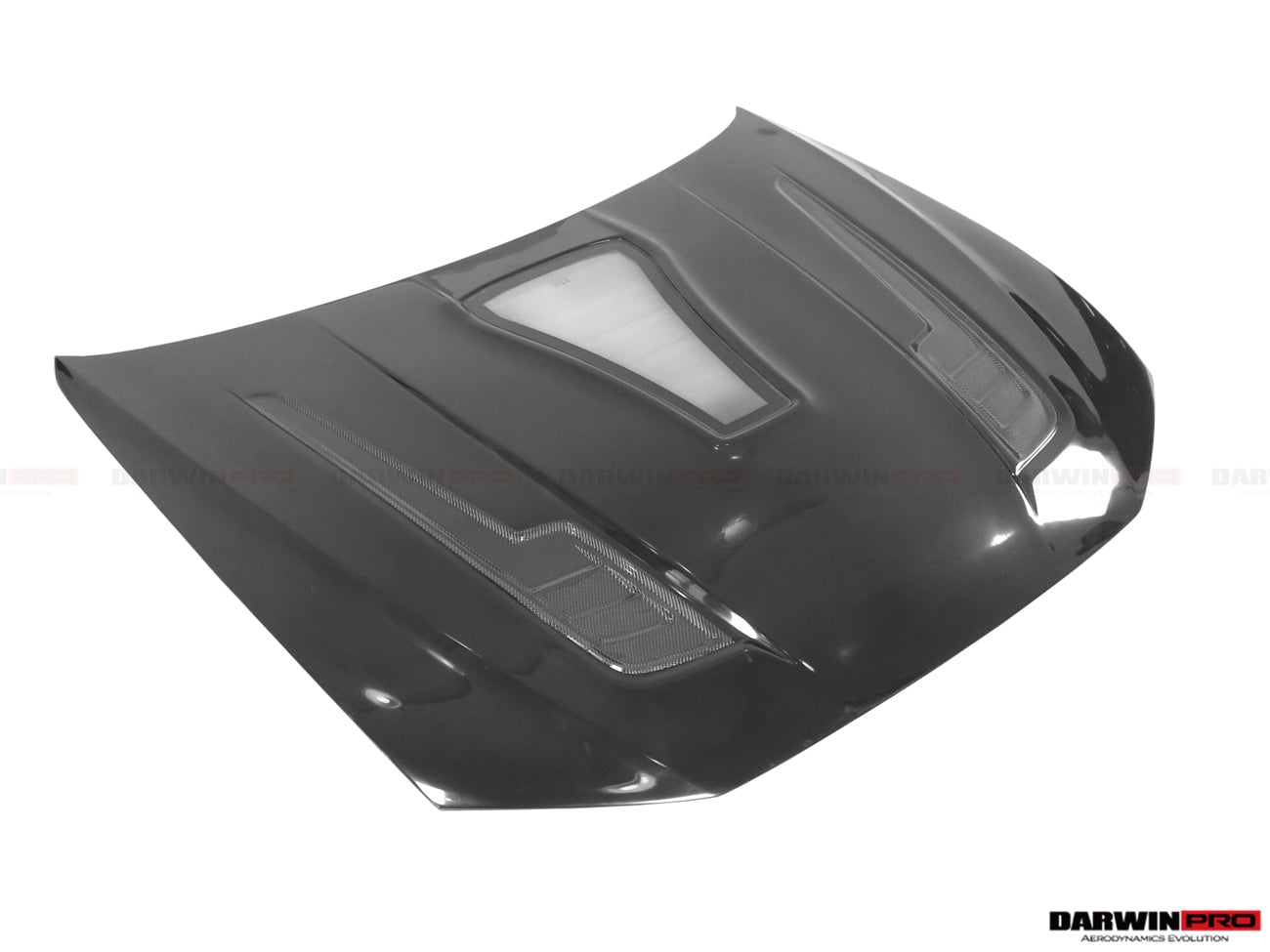 2019-2023 Audi RS6 Avant C8 IMP Performance Partial Carbon Fiber Hood - DarwinPRO Aerodynamics