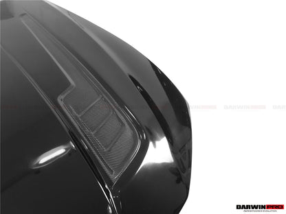 2019-2023 Audi RS6 Avant C8 IMP Performance Partial Carbon Fiber Hood - DarwinPRO Aerodynamics