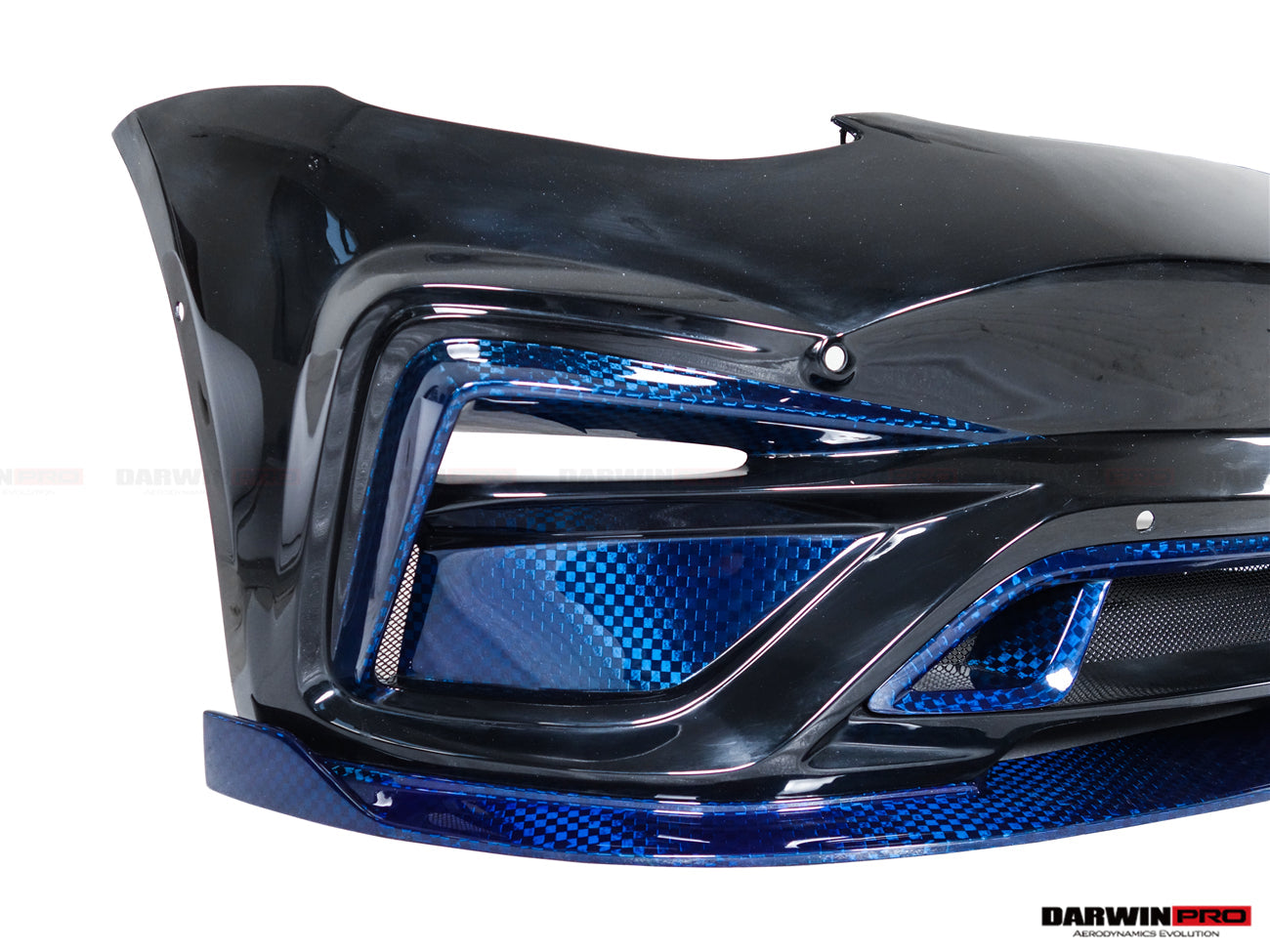 2017-2023 Tesla Model 3 IMP Performance Partial Carbon Fiber Front Bumper - DarwinPRO Aerodynamics