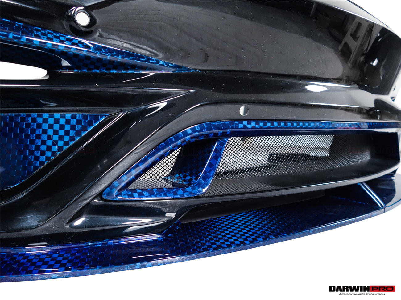 2017-2023 Tesla Model 3 IMP Performance Partial Carbon Fiber Front Bumper - DarwinPRO Aerodynamics