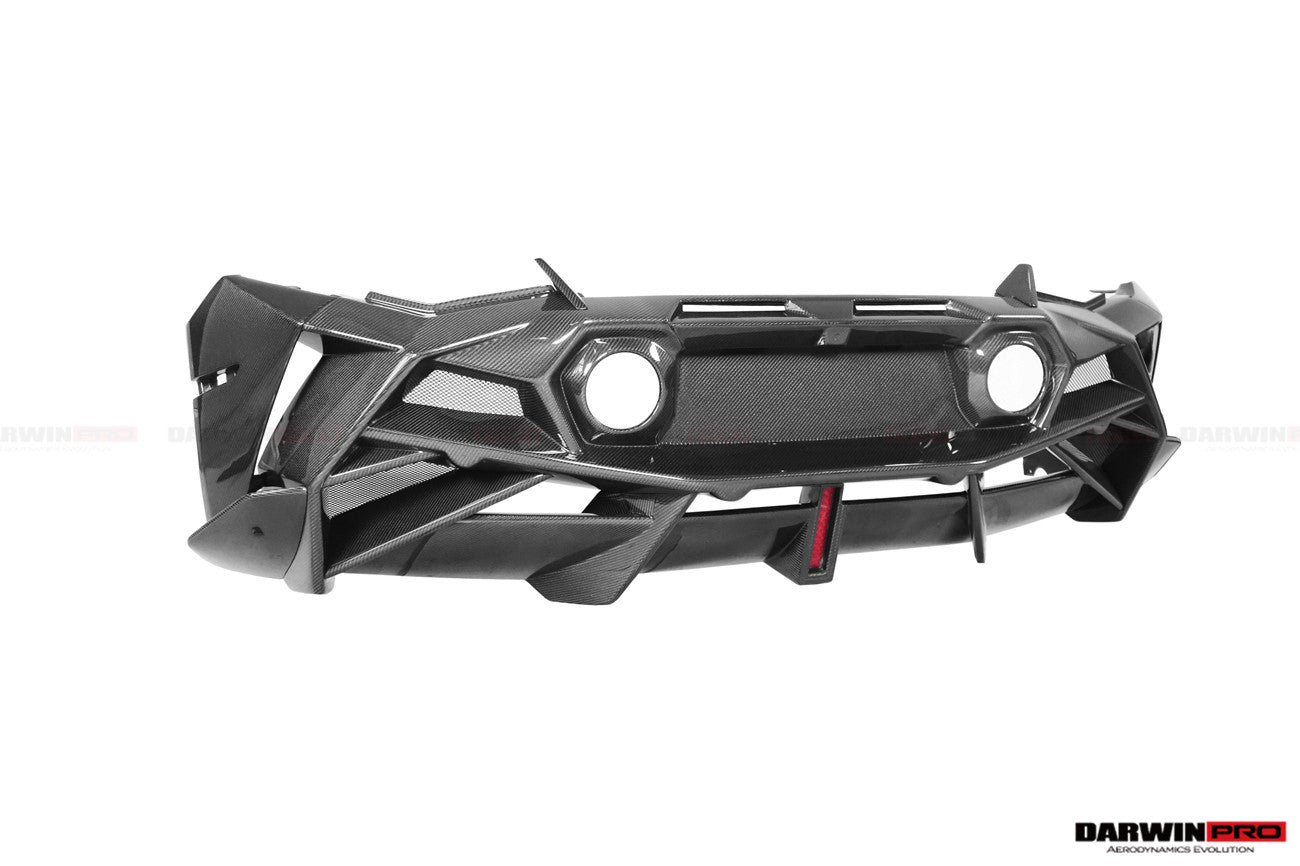 2015-2022 Lamborghini Huracan LP610 & LP580 & EVO BKSSII Style Rear Bumper - DarwinPRO Aerodynamics