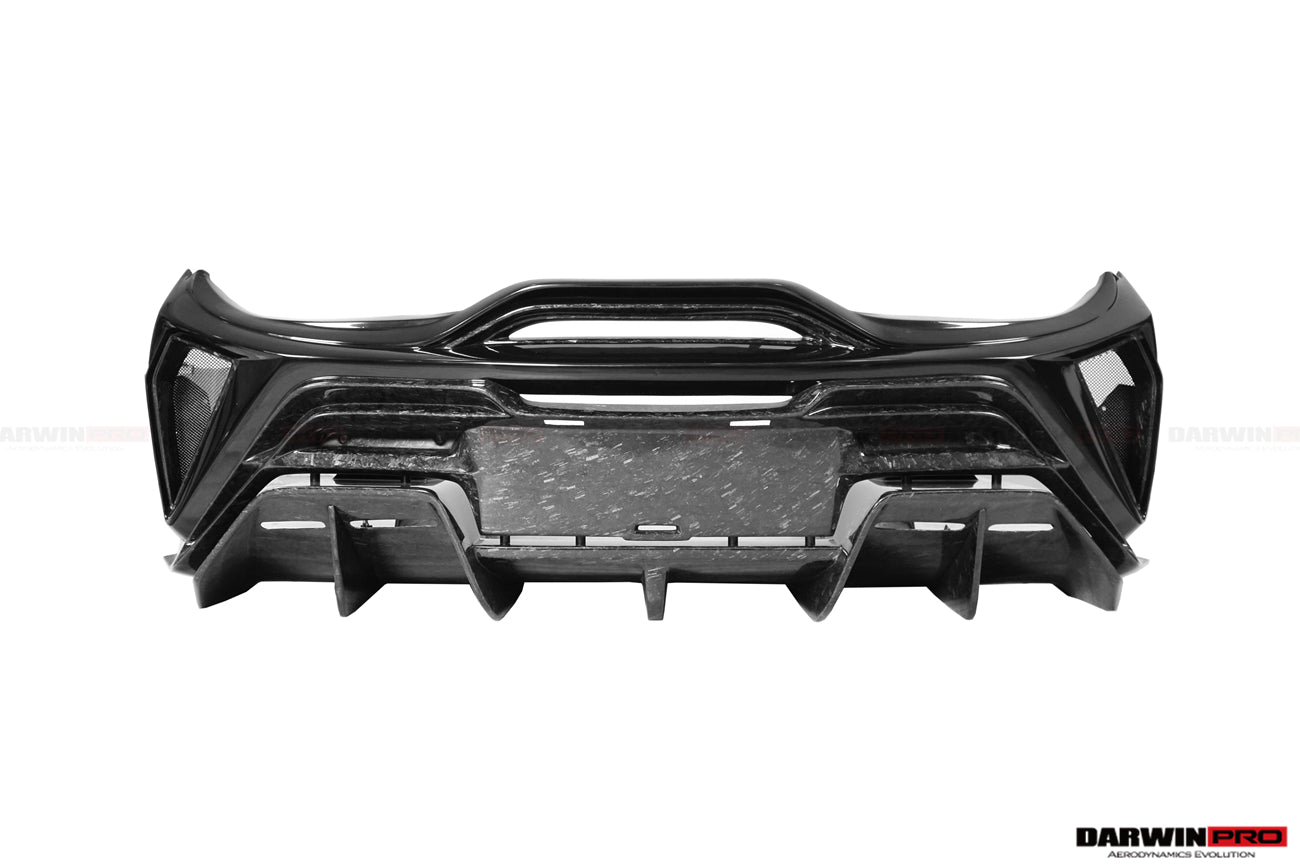 2015-2021 McLaren 540c/570s BKSS Style Rear Bumper and Wing and Engine Trunk and Exhaust - DarwinPRO Aerodynamics