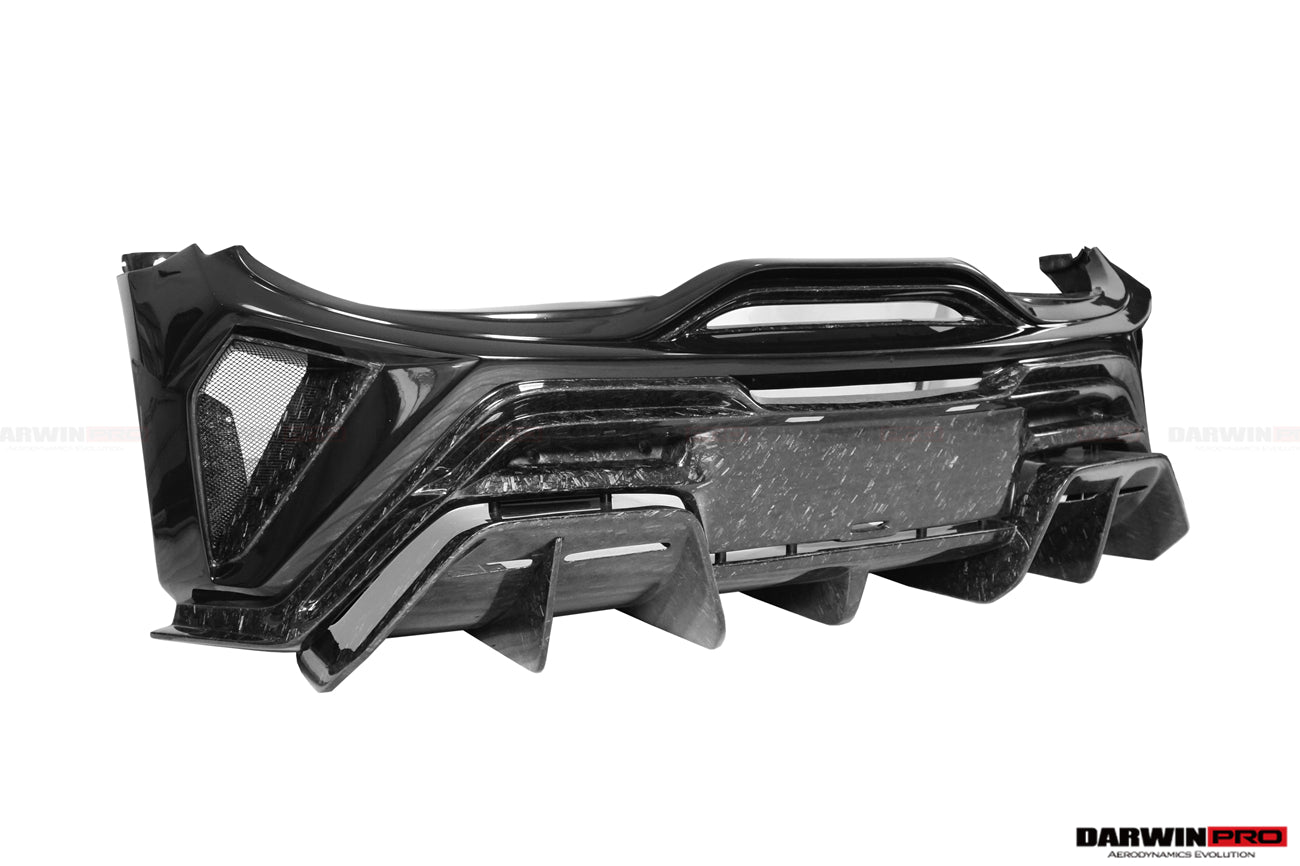 2015-2021 McLaren 540c/570s BKSS Style Rear Bumper and Wing and Engine Trunk and Exhaust - DarwinPRO Aerodynamics