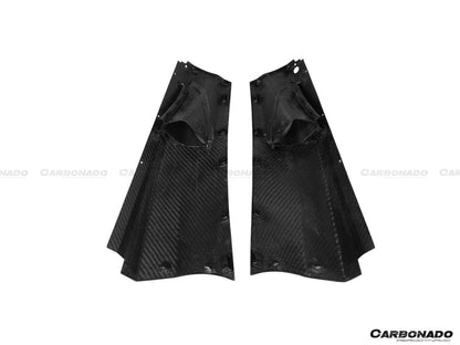 2017-2022 McLaren 720s OEM Style Carbon Fiber Side Skirts - Carbonado Aero