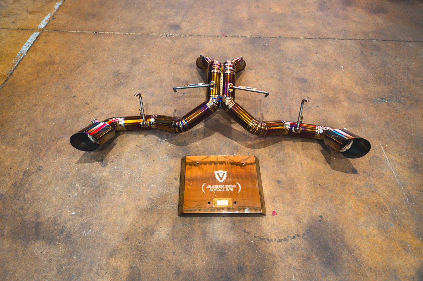 Valvetronic Design Mclaren 570S / 620R F1 Race Exhaust System