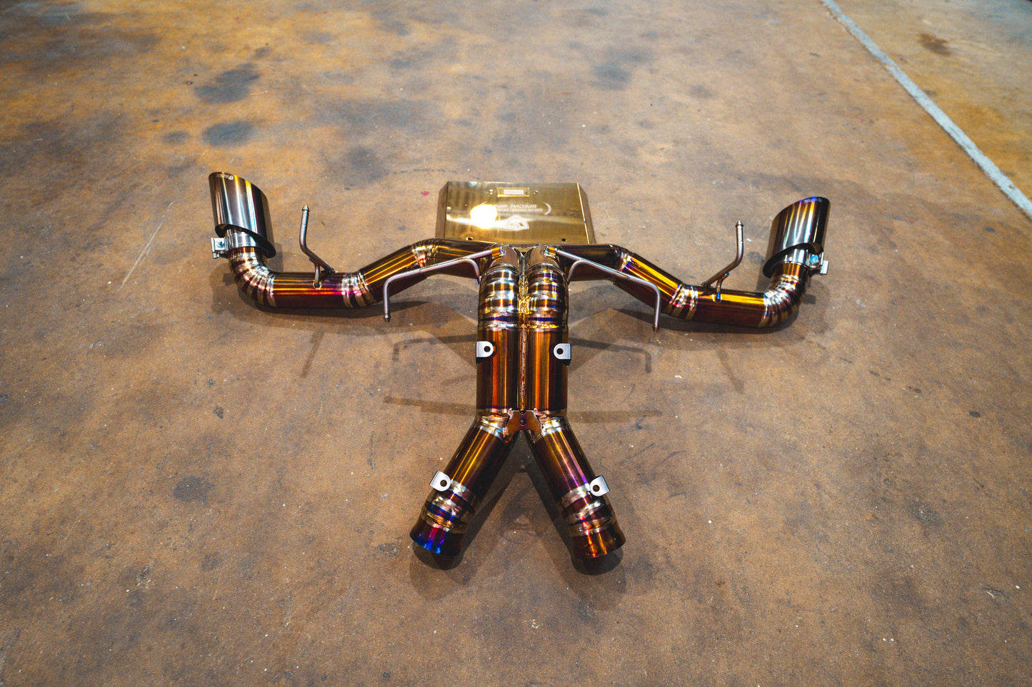 Valvetronic Design Mclaren 570S / 620R F1 Race Exhaust System