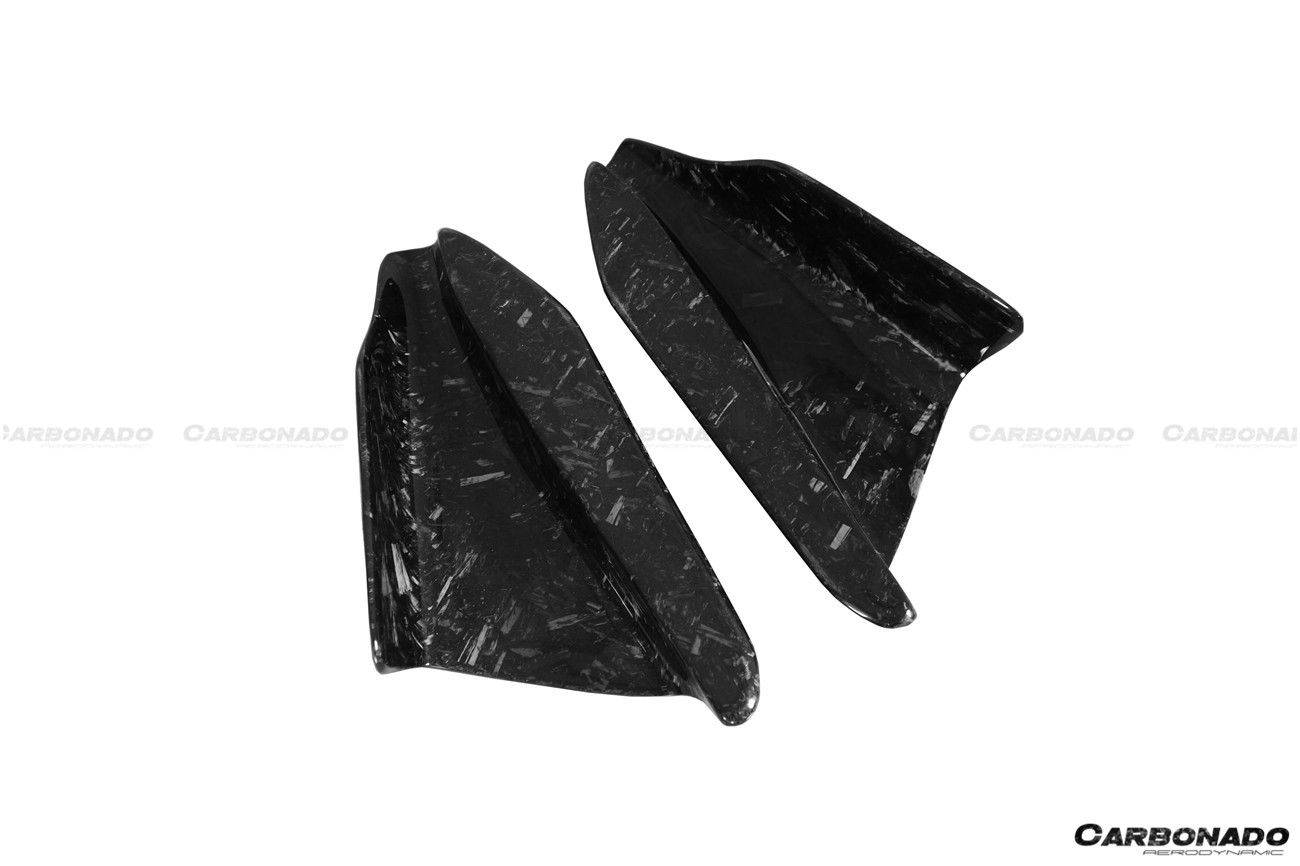 2012-2020 Scion FRS / Toyota GT86/ Subaru BRZ RBY2 Style Rear Bumper Canards - Carbonado Aero