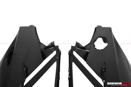 2011-2016 Lamborghini Aventador LP700 Coupe/Roadster BKSSII Style Carbon Fiber Rear Quarter Panels - DarwinPRO Aerodynamics