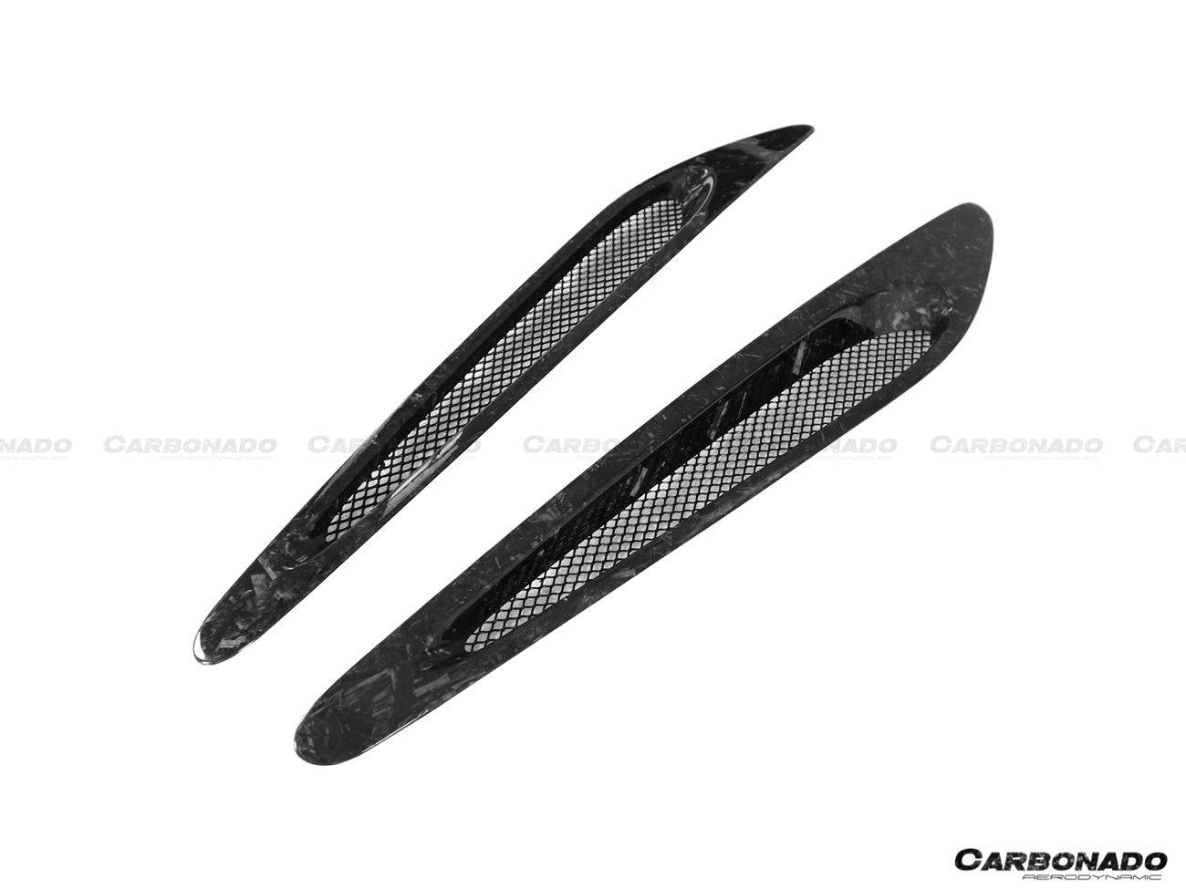 2017-2022 McLaren 720s OEM Style Carbon Fiber Hood Scoop - Carbonado Aero
