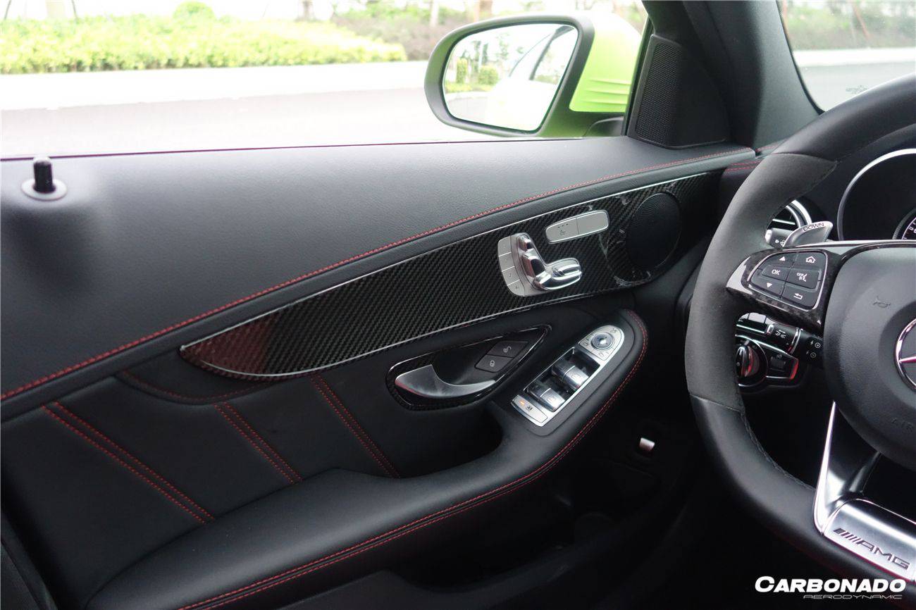2015-2018 Mercedes Benz W205 C63/S AMG Sedan Carbon Fiber Interior  - Carbonado Aero