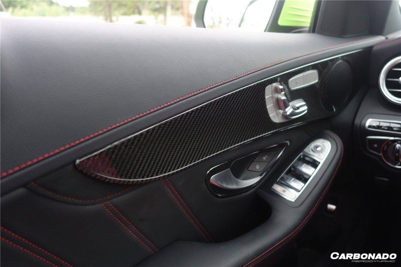 2015-2018 Mercedes Benz W205 C63/S AMG Sedan Carbon Fiber Interior  - Carbonado Aero