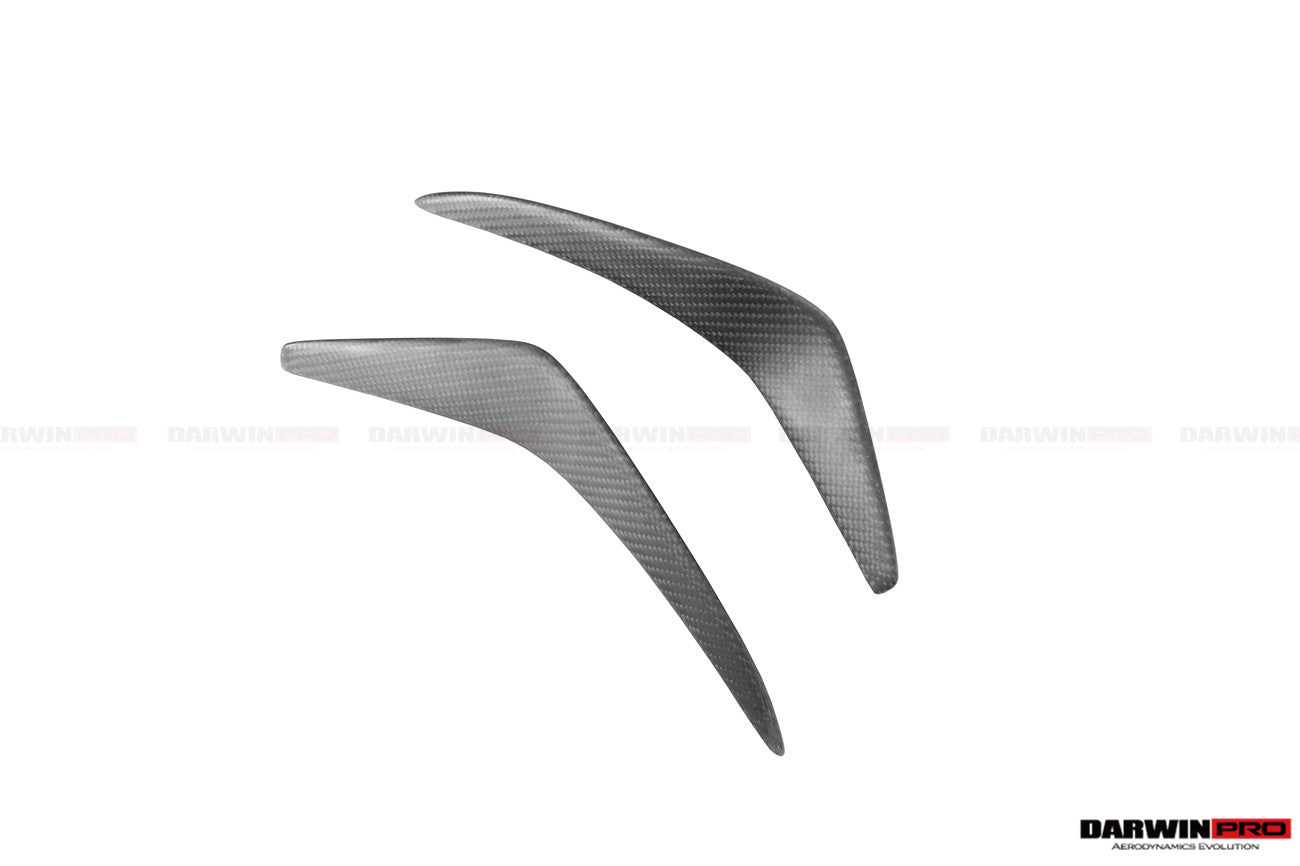 2020-2023 Tesla Model Y IMP Performance Carbon Fiber Front Canards - DarwinPRO Aerodynamics