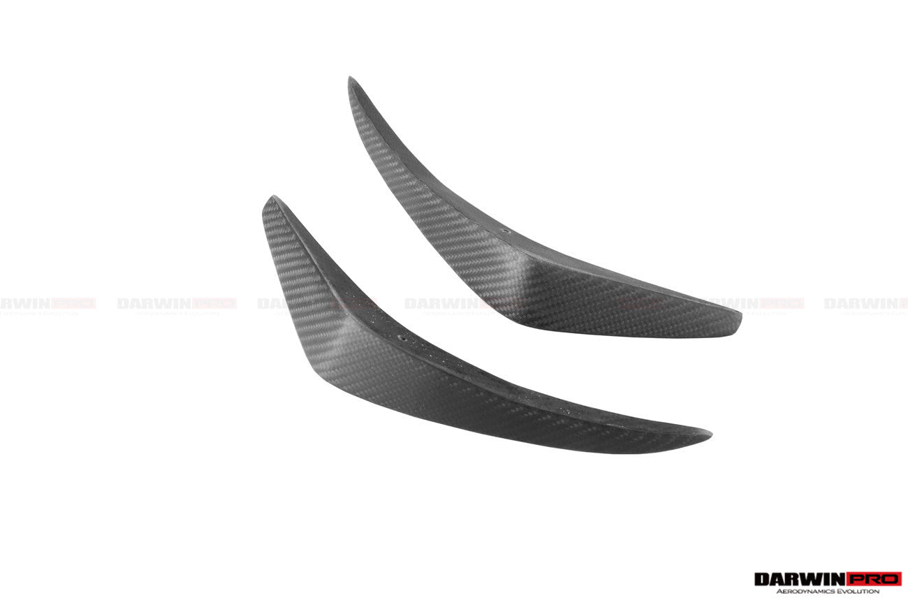 2020-2023 Tesla Model Y IMP Performance Carbon Fiber Front Canards - DarwinPRO Aerodynamics