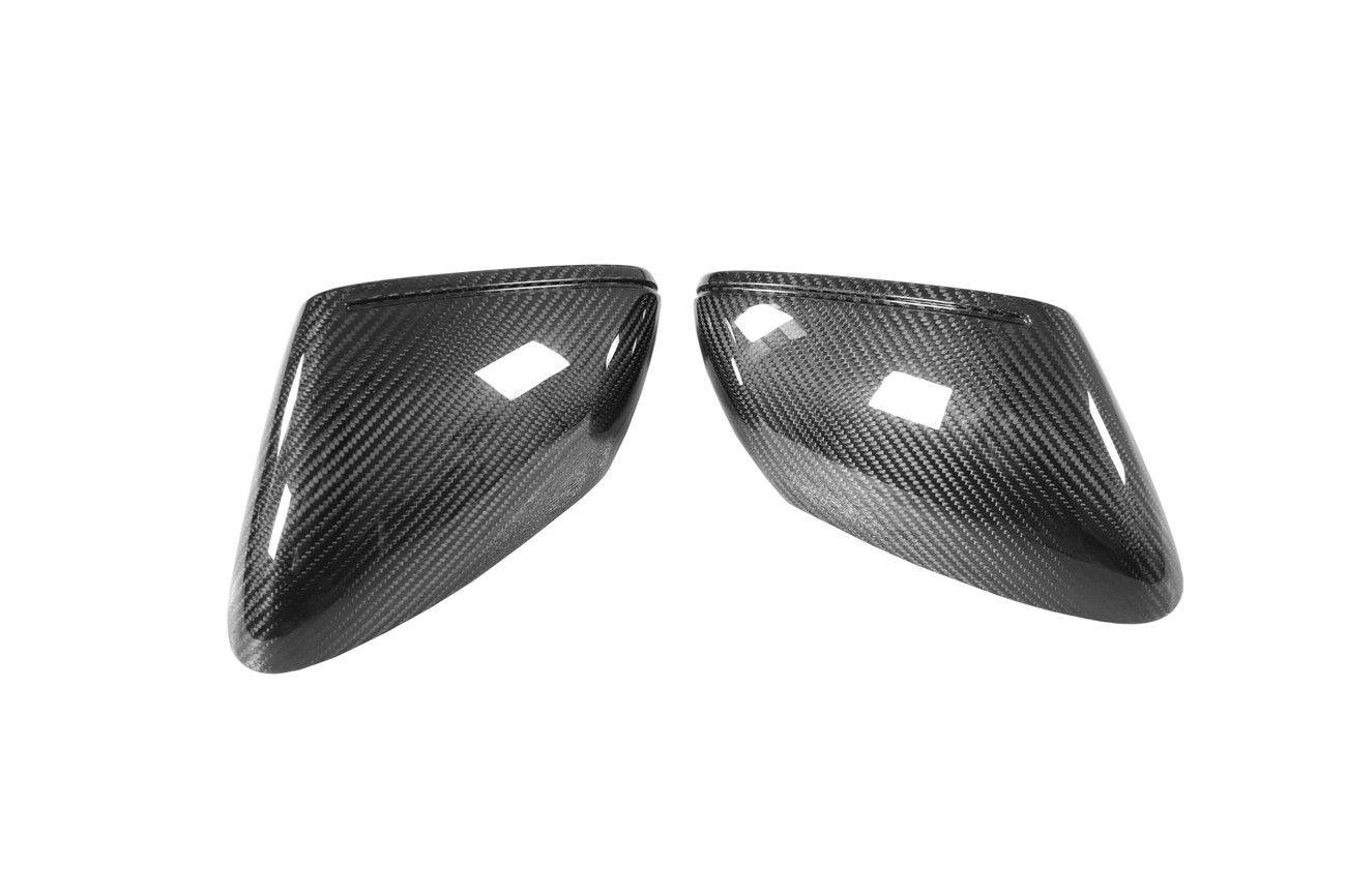 2019-2024 Porsche 911 992 Carrera S/4/4S/Targa/Cabriolet OEM Style Dry Carbon Fiber Mirror Housing - Carbonado