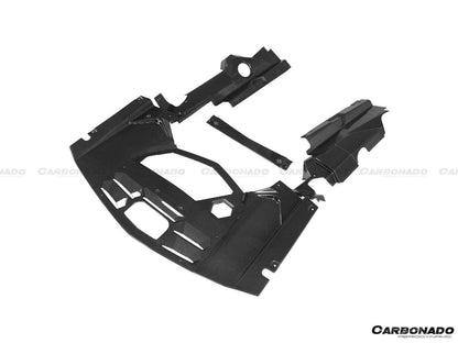 2013-2016 Lamborghini Aventador LP700 Roadster Carbon Fiber Engine Bay Panels Repalcement - Carbonado