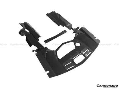 2013-2016 Lamborghini Aventador LP700 Roadster Carbon Fiber Engine Bay Panels Repalcement - Carbonado