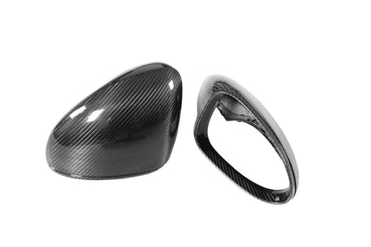 2017-2025 Porsche Panamera 971-1 8 971-2 & 976 OEM Style Dry Carbon Fiber Mirror Housing - Carbonado