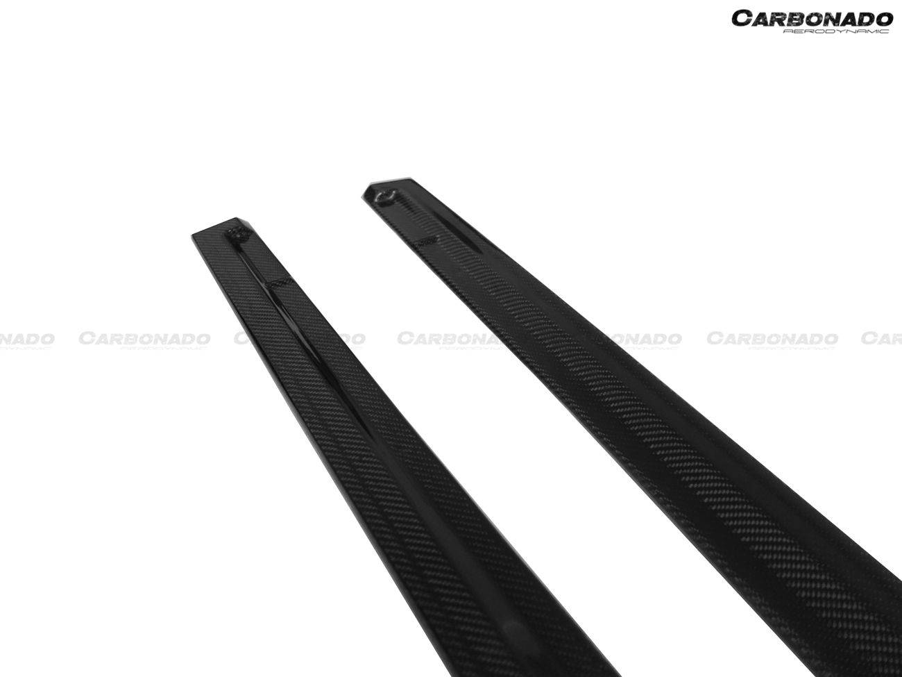 2004-2014 Lamborghini Gallardo LP570 Style Side Skirts - Carbonado Aero