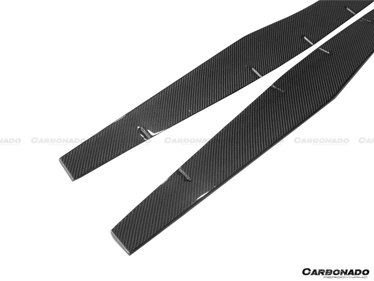 2004-2014 Lamborghini Gallardo LP570 Style Side Skirts - Carbonado Aero