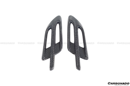 2016-2019 Bentley Bentayga OD Style Carbon Fiber Fender Vents - Carbonado
