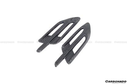 2016-2019 Bentley Bentayga OD Style Carbon Fiber Fender Vents - Carbonado