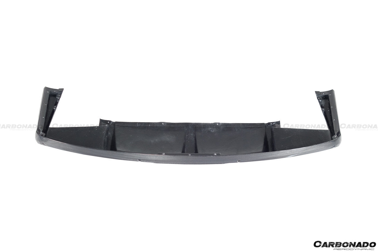 2016-2019 Bentley Bentayga OD Style Carbon Fiber Rear Lip - Carbonado