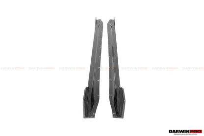 2021-UP BMW M3 G80 BKSS Style Carbon Fiber Side Skirts - DarwinPRO Aerodynamics