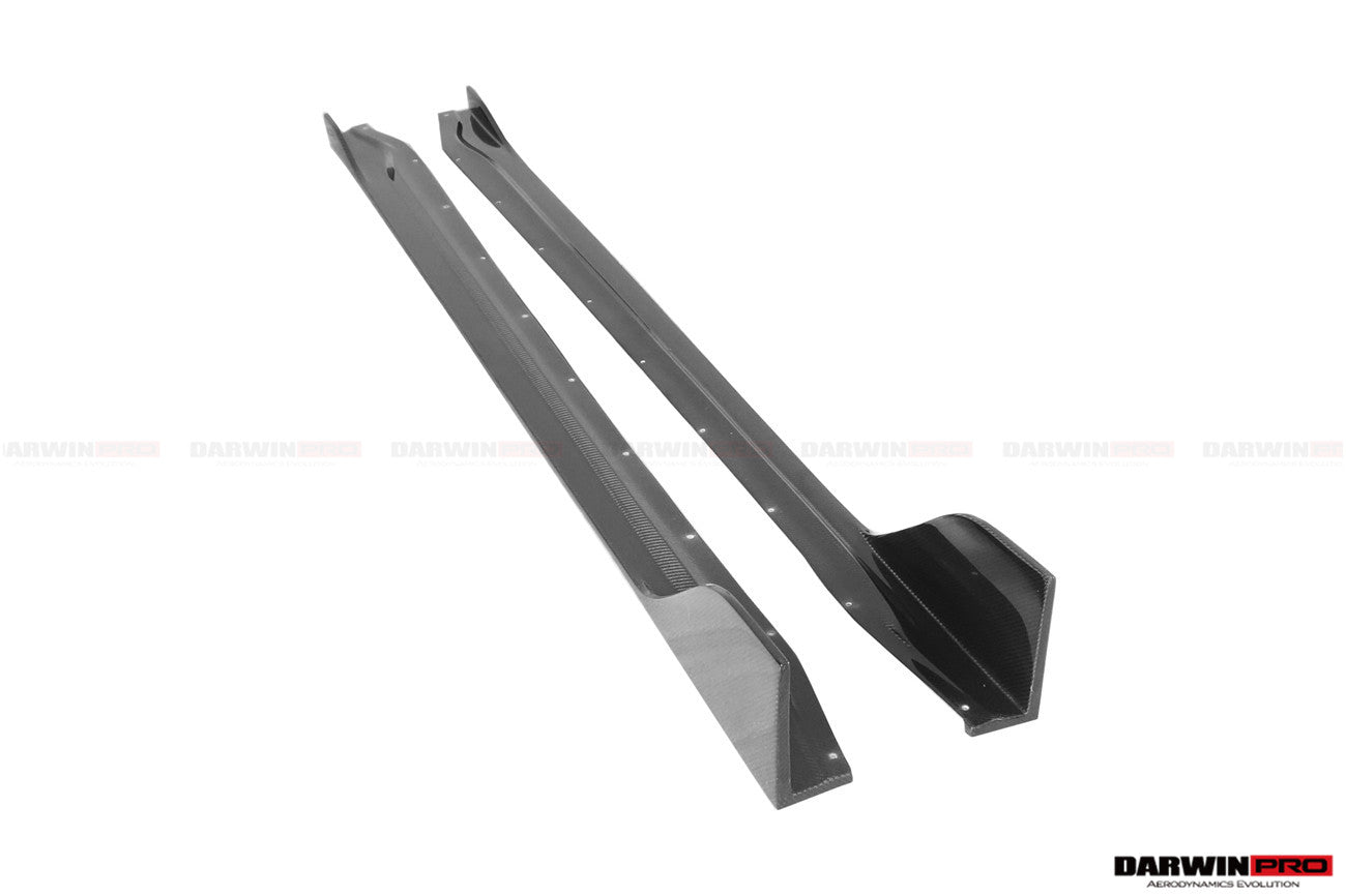 2021-UP BMW M3 G80 BKSS Style Carbon Fiber Side Skirts - DarwinPRO Aerodynamics