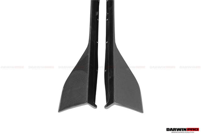 2021-UP BMW M3 G80 BKSS Style Carbon Fiber Side Skirts - DarwinPRO Aerodynamics