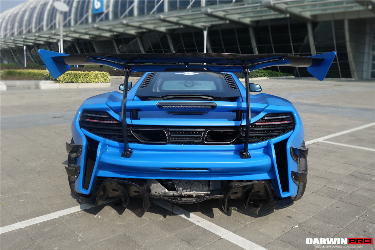 2011-2014 McLaren MP4 12C Rebel Performance Style Partial Carbon Fiber Full Body Kit - DarwinPRO Aerodynamics