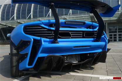 2011-2017 McLaren MP4 12C/650S Rebel Performance Style Carbon Fiber Trunk Spoiler - DarwinPRO Aerodynamics
