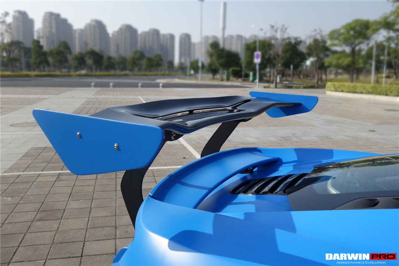 2011-2017 McLaren MP4 12C/650S Rebel Performance Style Carbon Fiber Trunk Spoiler - DarwinPRO Aerodynamics