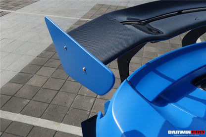 2011-2017 McLaren MP4 12C/650S Rebel Performance Style Carbon Fiber Trunk Spoiler - DarwinPRO Aerodynamics