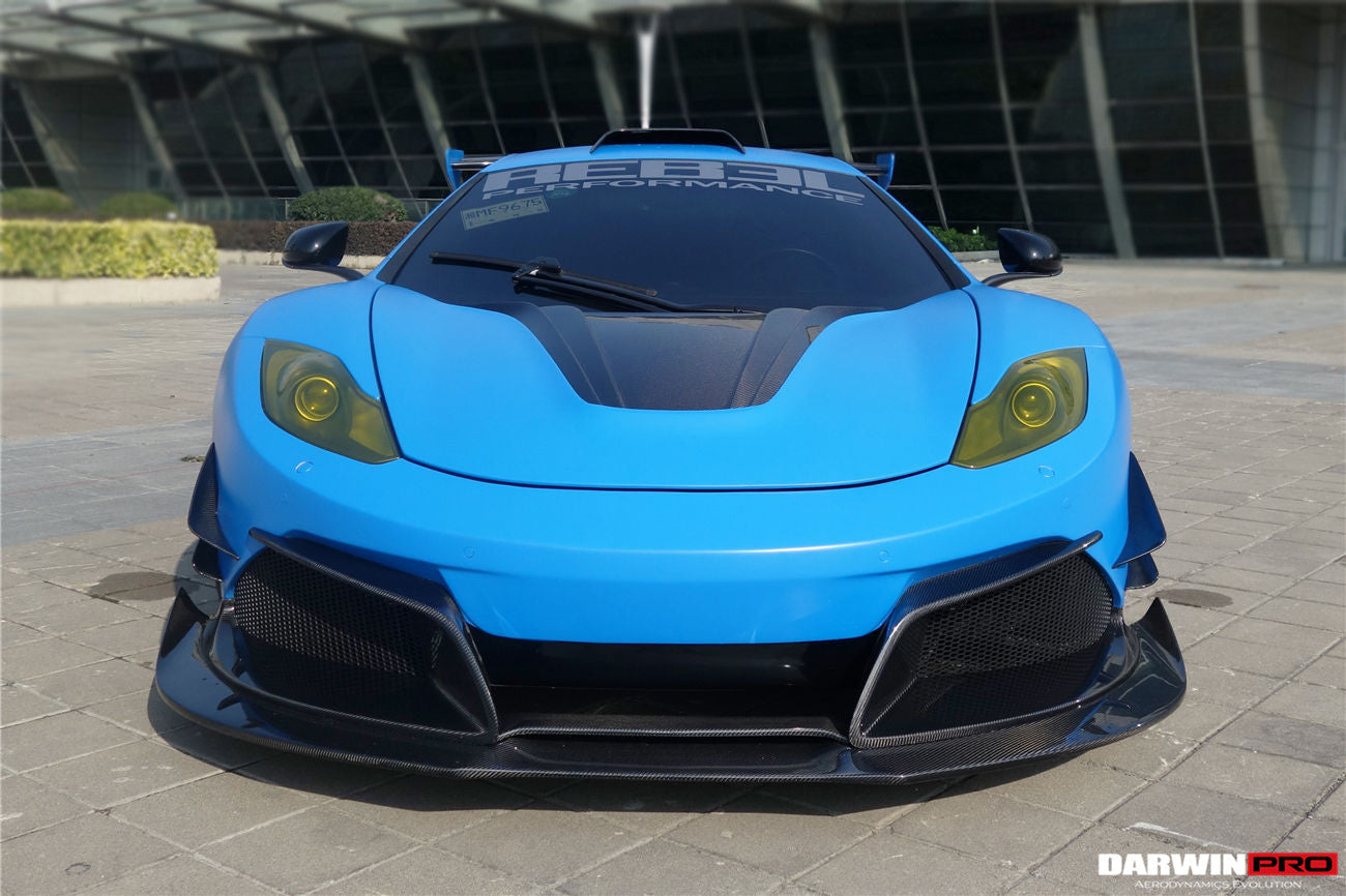 2011-2014 McLaren MP4 12C Rebel Performance Style Hood - DarwinPRO Aerodynamics