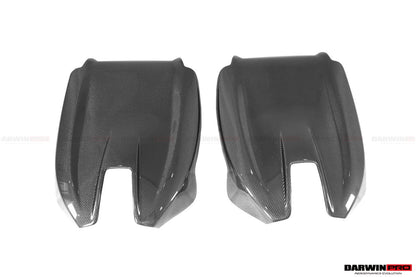 2021-UP BMW M3 G80 Carbon Fiber Seat-Back Cover - DarwinPRO Aerodynamics