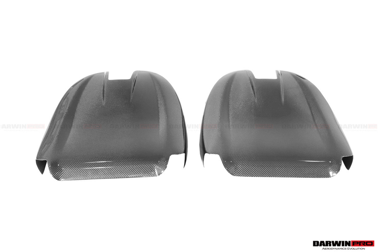 2021-UP BMW M3 G80 Carbon Fiber Seat-Back Cover - DarwinPRO Aerodynamics