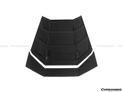 2015-2021 Lamborghini Huracan LP610/LP580 OEM Style Carbon Fiber Engine Trunk - Carbonado Aero