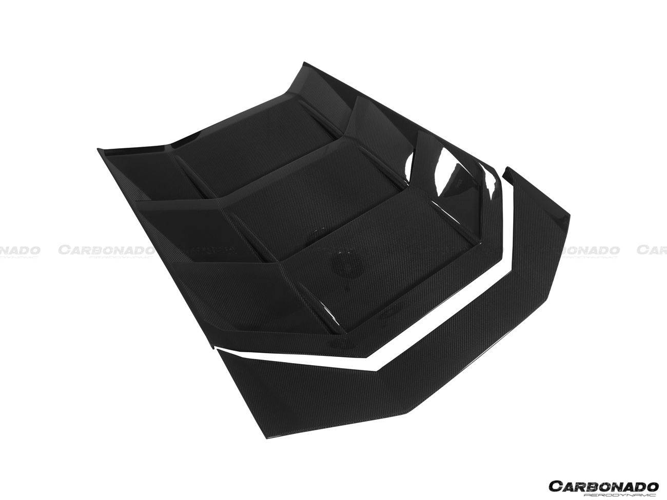 2015-2021 Lamborghini Huracan LP610/LP580 OEM Style Carbon Fiber Engine Trunk - Carbonado Aero