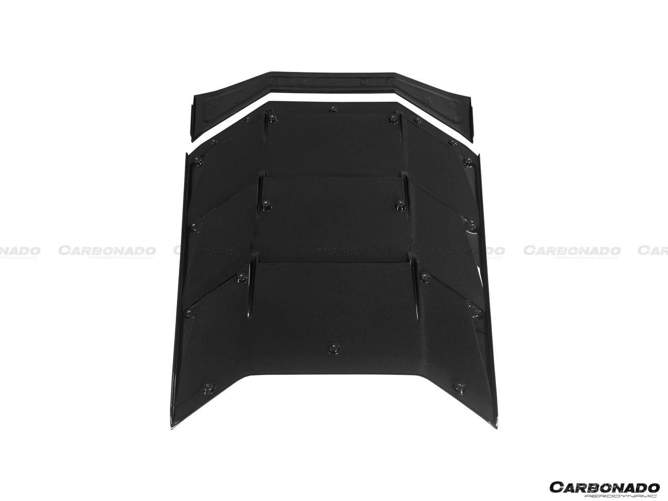 2015-2021 Lamborghini Huracan LP610/LP580 OEM Style Carbon Fiber Engine Trunk - Carbonado Aero