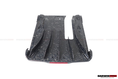 2012-2022 Nissan GTR R35 DBA/EBA NSM Style Carbon Fiber Rear Diffuser w/ LED Light - DarwinPRO Aerodynamics