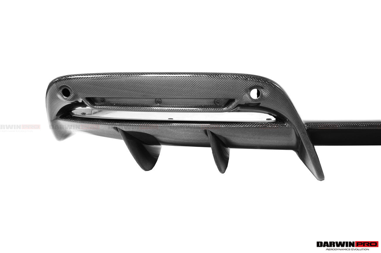 2022-UP Ferrari 296 GTB (Type F171) OE Style Carbon Fiber Rear Diffuser - DarwinPRO Aerodynamics